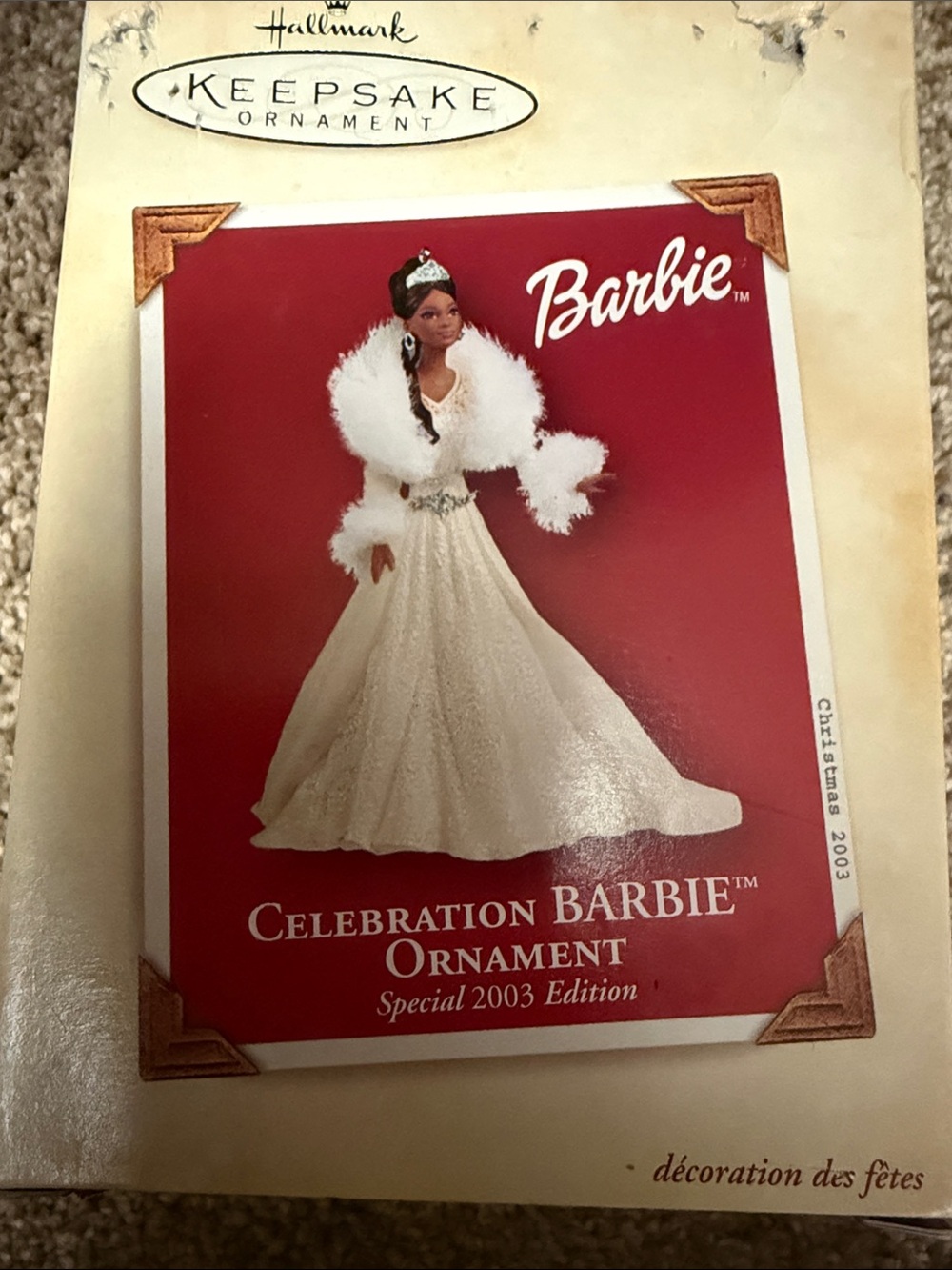 Hallmark Barbie Ornament 2003
